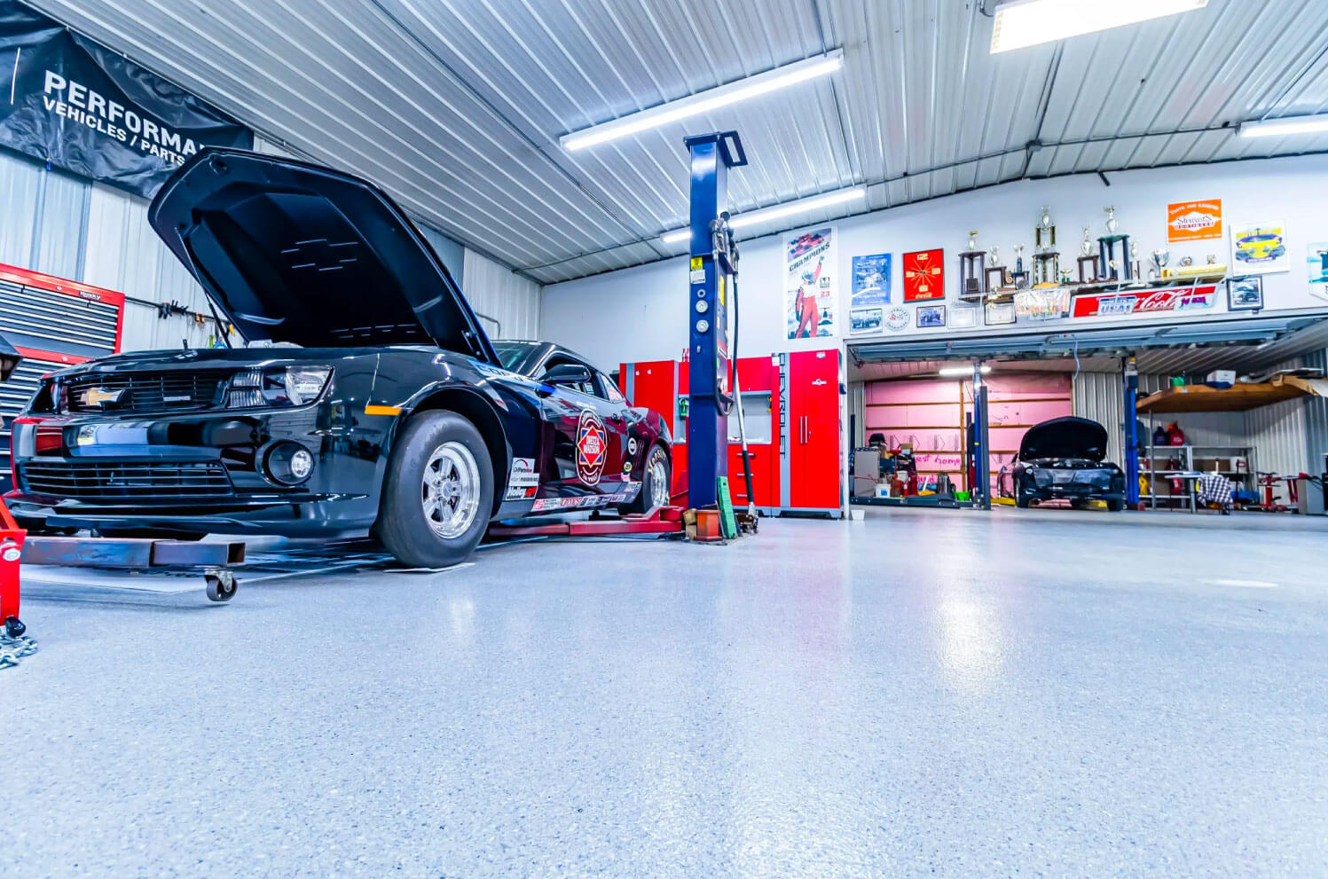 Epoxy Flake Garage