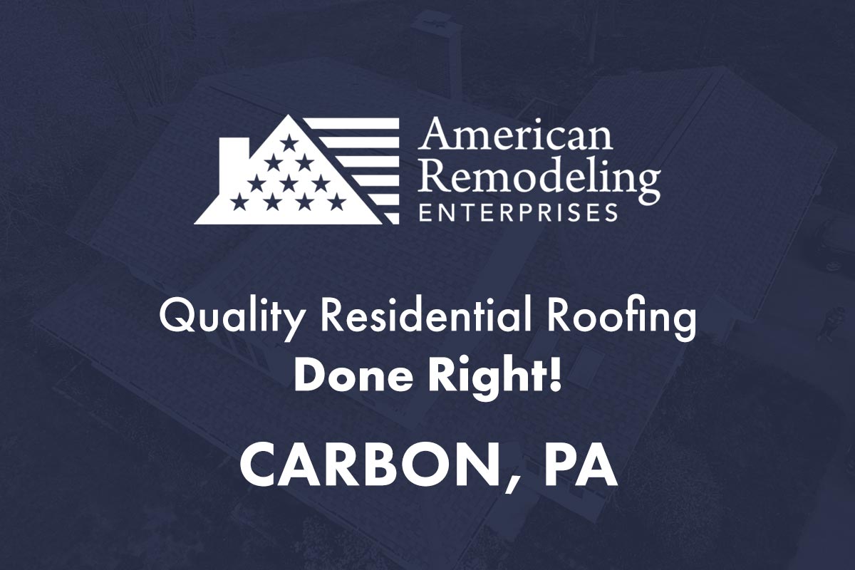 Carbon, PA Residential roofing company