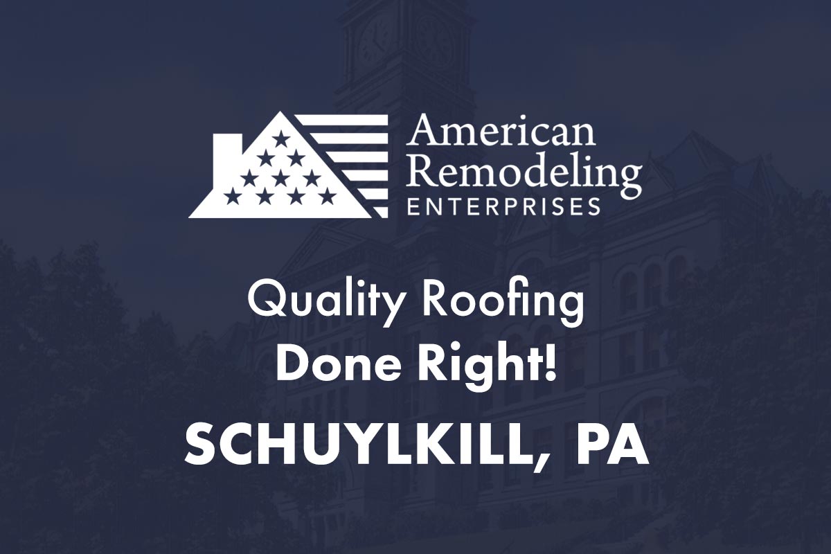 Roofing Company in Schuylkill, PA-American-Remodeling