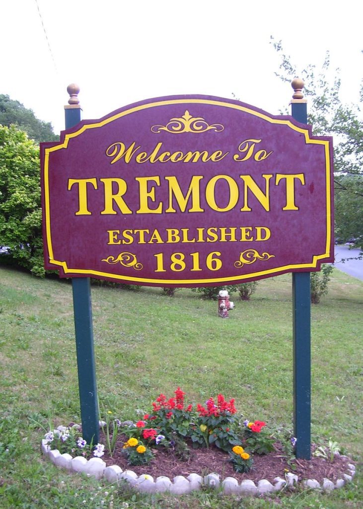 TremontBoroughSign
