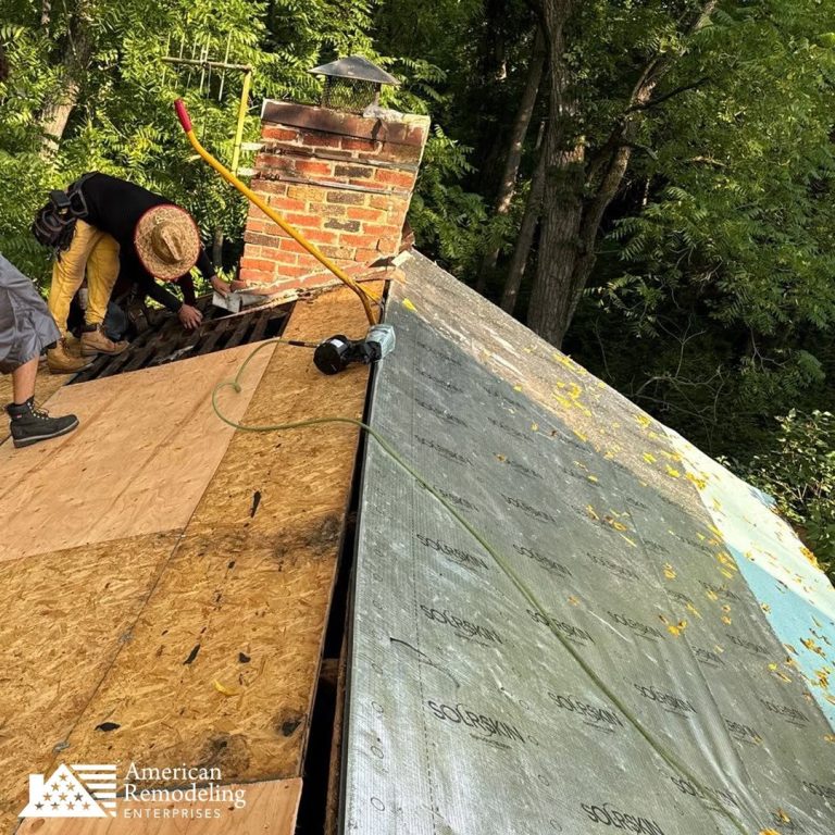 roof decking in York Pa by American Remodeling