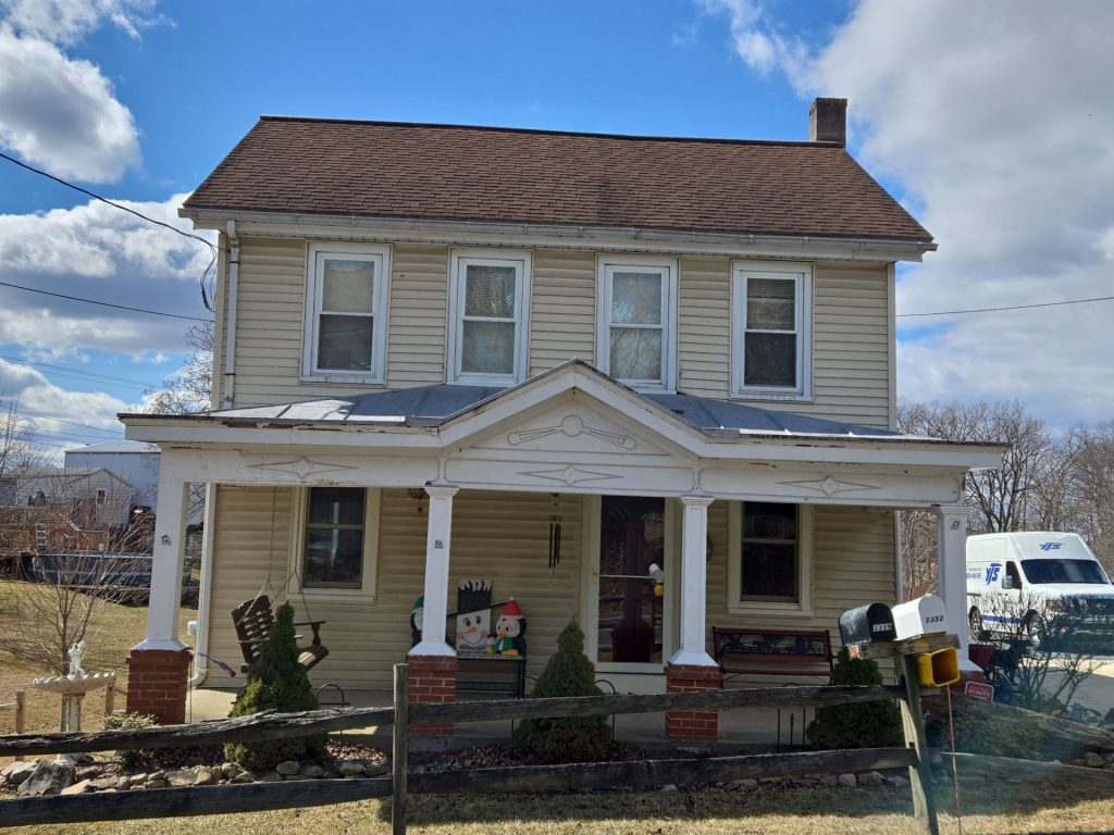 Before Roof Replacement Fredericksburg